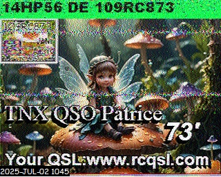 Aperçu du site SSTV de 14HP56 Patrice